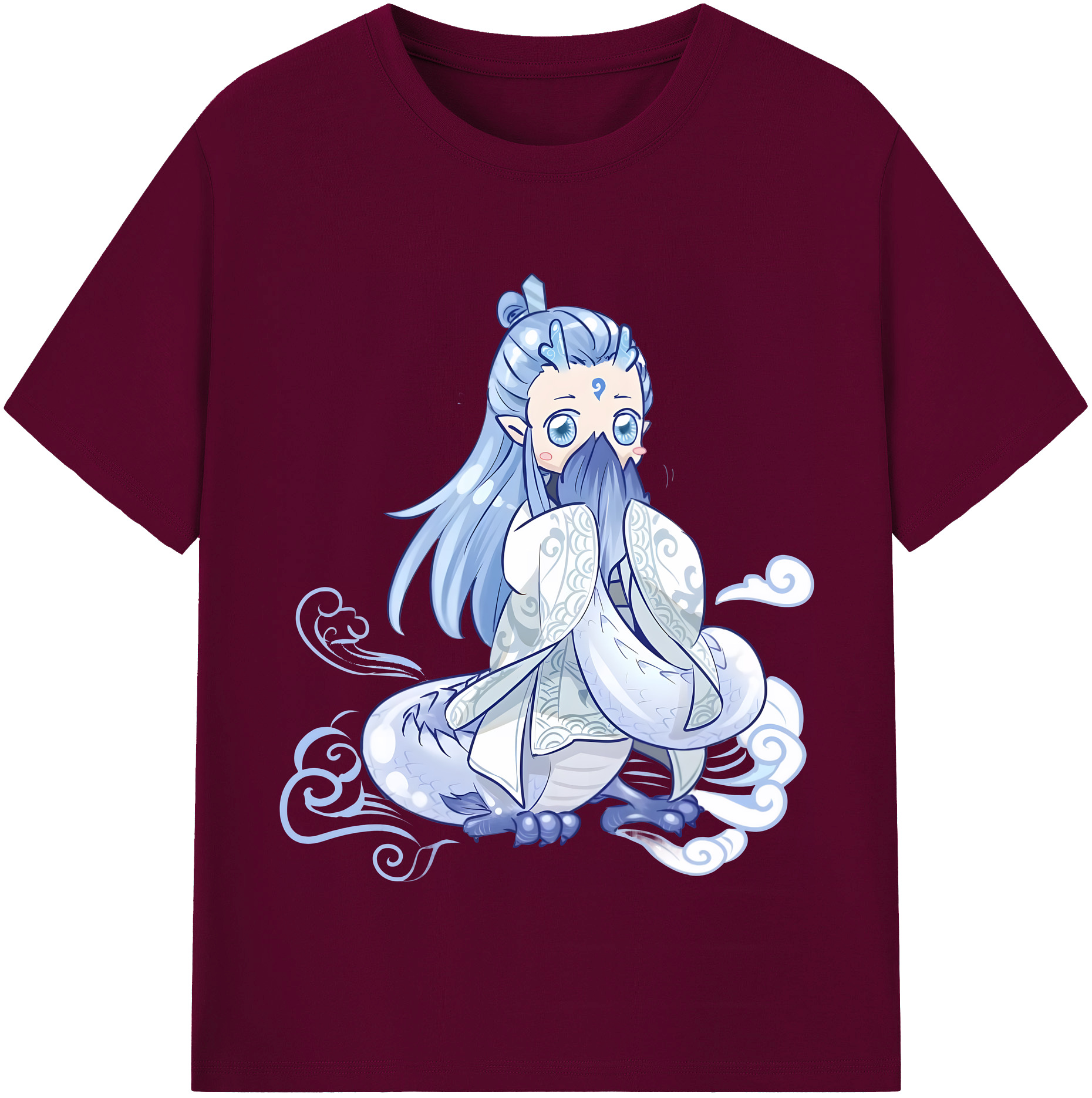 （画像用） Ne Zha 2 ナタ 魔童の大暴れ レディースカジュアルプリントTシャツ（綿100％）